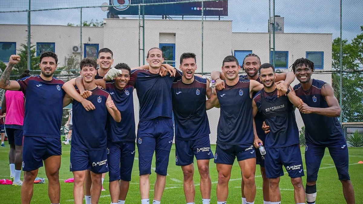 Trabzonspor'da yeni sezon mesaisi tüm hızıyla sürüyor