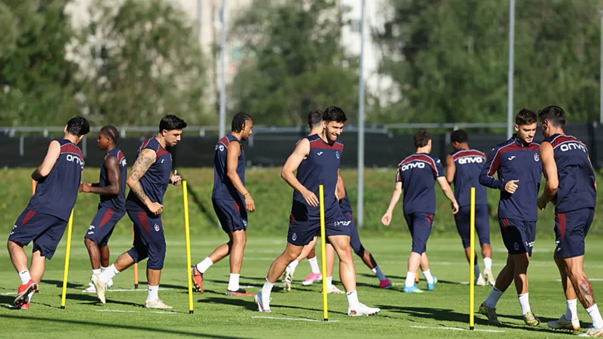 Trabzonspor'da yeni sezon hazırlıkları Avusturya'da devam ediyor