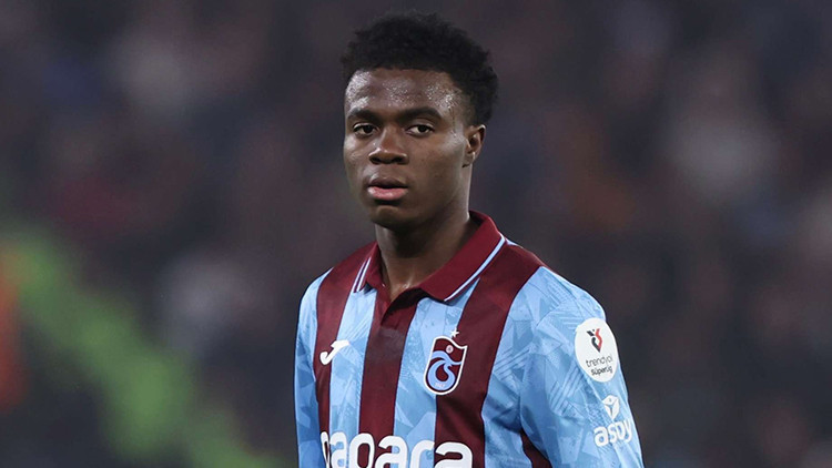 Trabzonspor'un yıldızı Oulai'ye Barcelona talip oldu