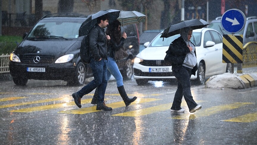 Trakya için sarı kodlu meteorolojik uyarı