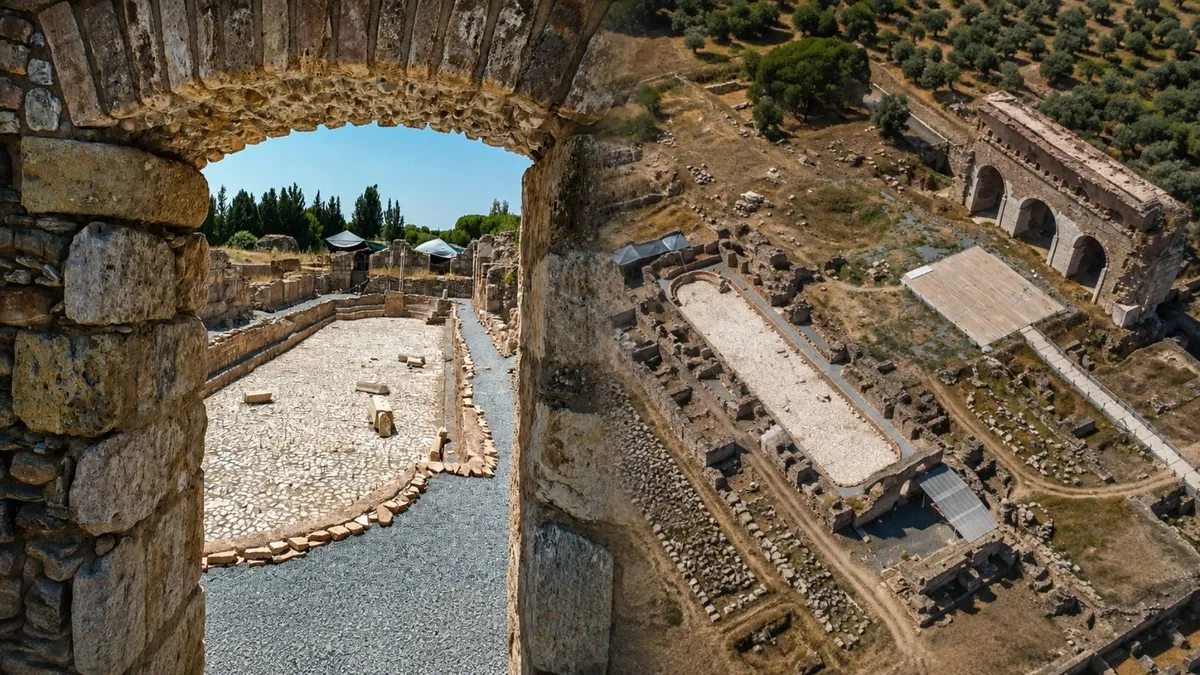 Tralleis'te 2 Bin Yıllık Dev Antik Havuz Gün Yüzünde