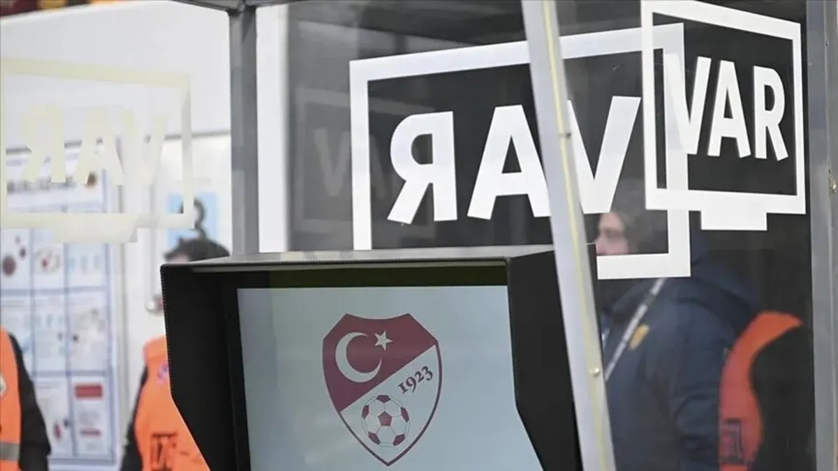 Trendyol 1. Lig'de Bugünkü Maçların VAR Hakemleri Açıklandı
