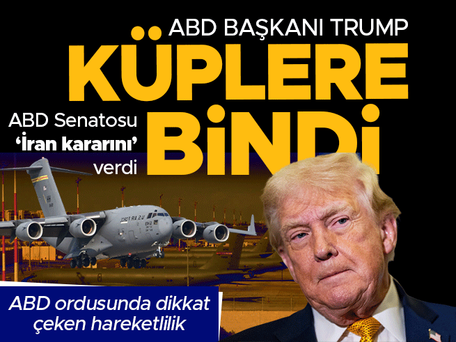 Trump'a darbe: ABD Senatosu İran savaşı yetkisini kısıtladı