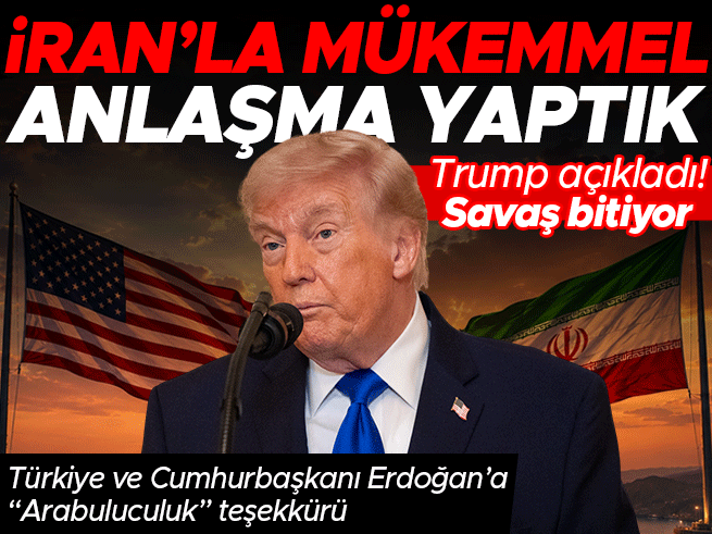Trump, ABD-İran arasında büyük uzlaşma sağlandığını duyurdu