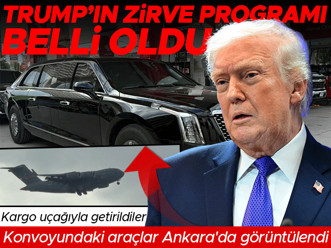 Trump'ın Ankara programı: Erdoğan, Şara ve Zelenskiy ile görüşecek