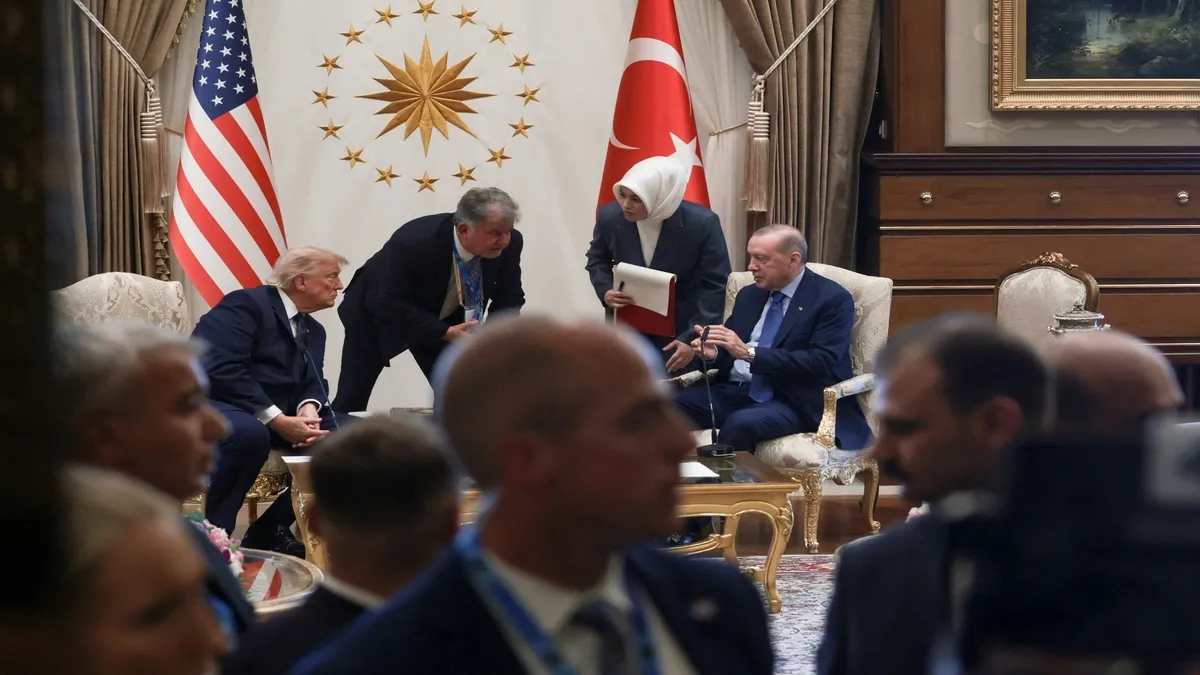 Trump'ın Ankara ziyaretinde büyükelçi protokolü şaşırttı