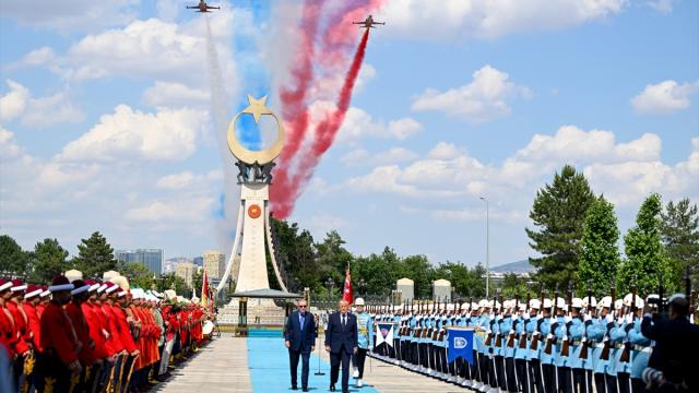 Trump'a Ankara'da A Tipi Resmi Tören: Erdoğan'dan Tam Protokol