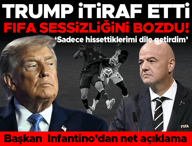 Trump itiraf etti: Balogun cezası için sadece inceleme talep ettim, FIFA sessizliğini bozdu