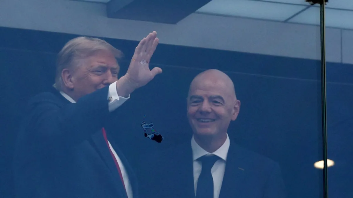 Trump Dünya Kupası finalinde yuhalandı