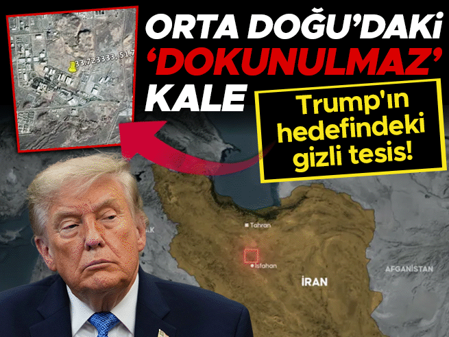 Trump'ın hedefindeki gizli tesis: İran'ın 'dokunulmaz' kalesi