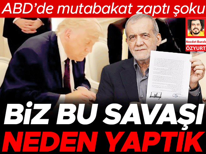 Trump savaşın altında kaldı: ABD-İran mutabakat zaptı şoku