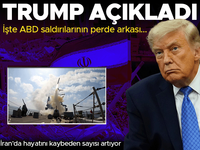 Trump'tan İran Saldırılarına Gerekçe: 'İsrail ve Orta Doğu'ya Yardım