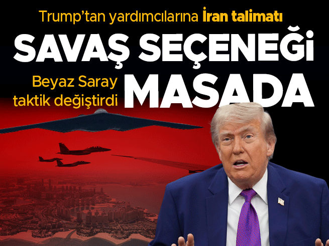 Trump İran'a karşı savaş seçeneğini masada tutuyor
