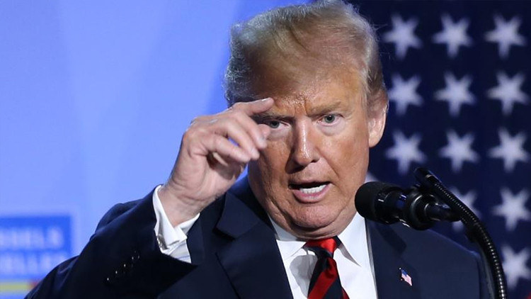 Trump'tan İran'a Sert Mesaj: 'Çökmüş Ulus' Diye Nitelendirdi, Füze Saldırısına Misilleme Sinyali