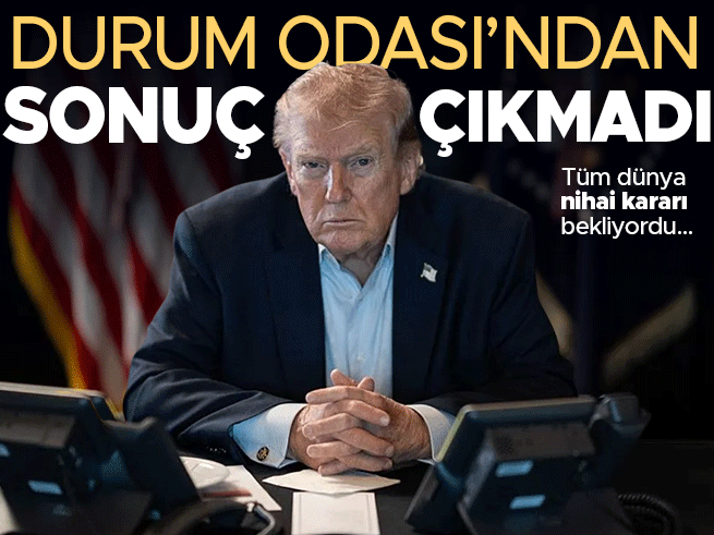 Trump'ın İran toplantısından sonuç çıkmadı