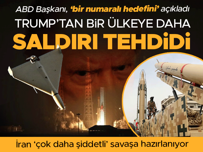 Trump'tan İran'a Yeni Tehdit: 'Onları Yerle Bir Ederiz
