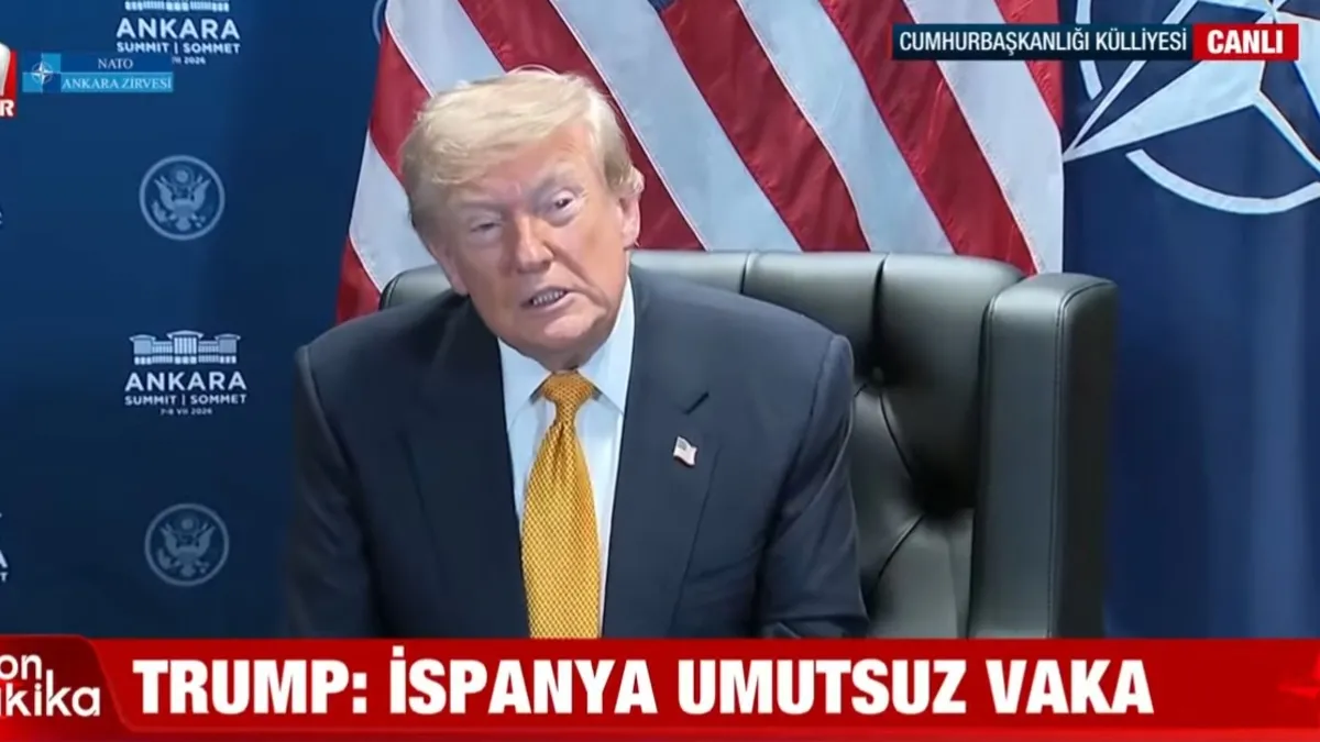 Trump Külliye'de: İran Nükleere Sahip Olmamalı, İspanya'ya Sert Tepki