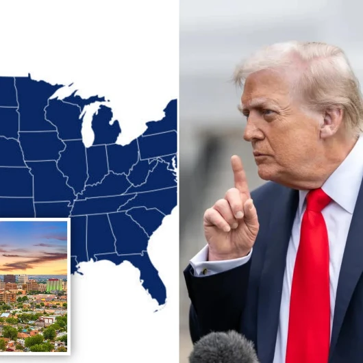 Trump'ın New Mexico Haritası Tepki Çekti