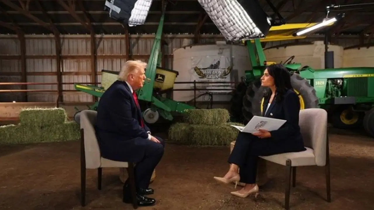 Trump röportajı yarıda kesti: Hakarete uğradığını söyleyerek stüdyoyu terk etti