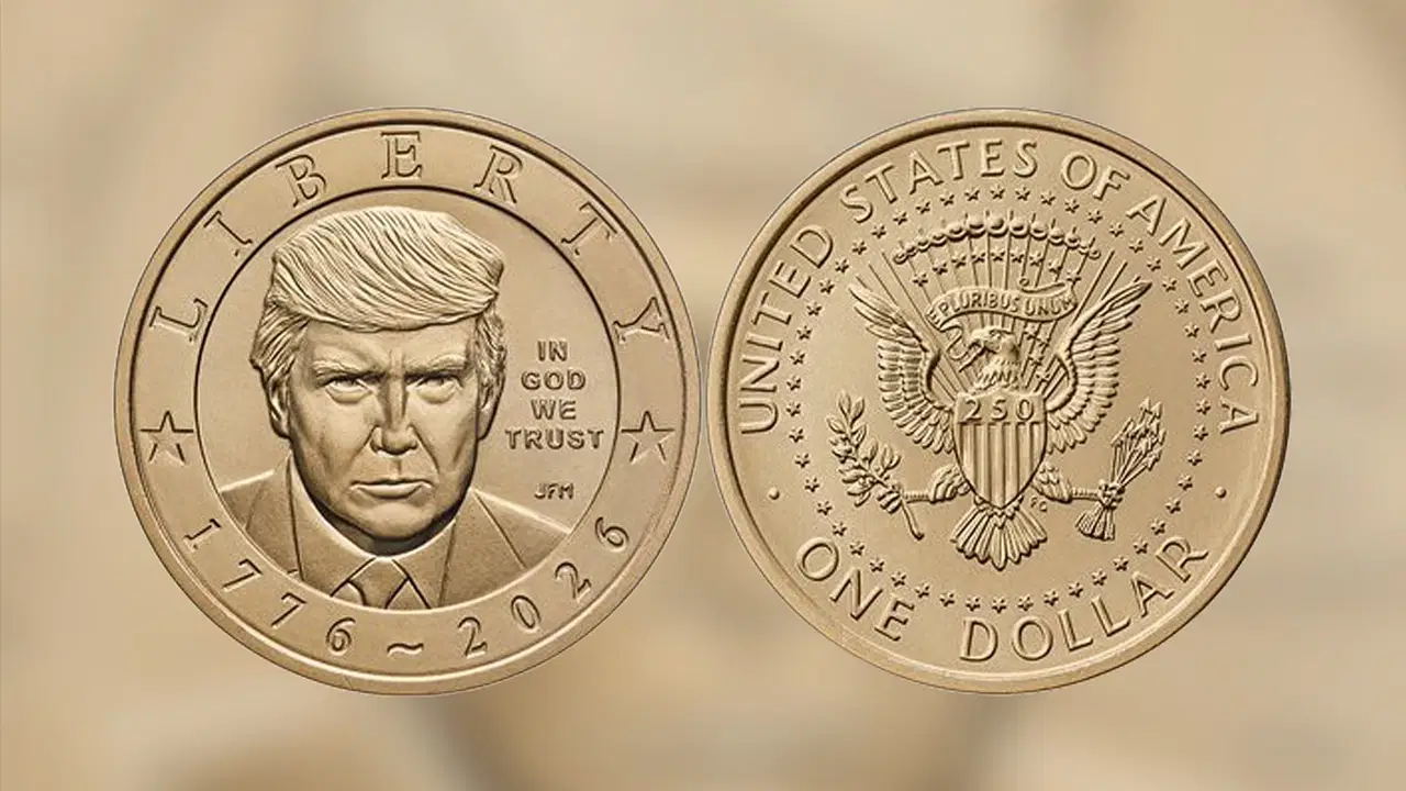 Trump'ın portresi 1 dolarlık altın paraya basılıyor: ABD'nin 250. yılına özel
