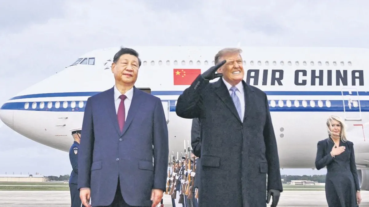Trump ve Şi Cinping Beyaz Saray'da Bir Araya Geldi