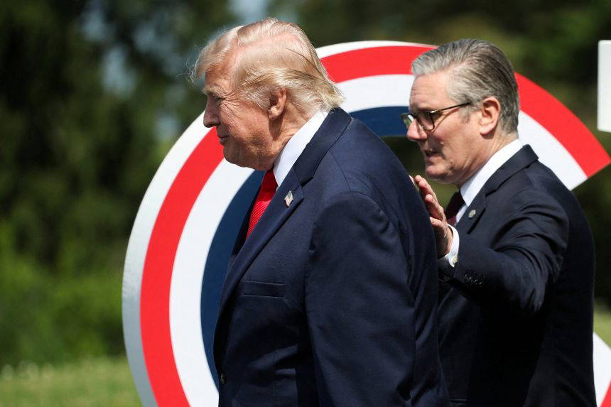 Trump'tan Starmer'a sert eleştiri: Bize karşı adil değildi