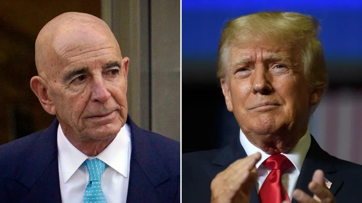 Trump, Tom Barrack'ı Irak Özel Temsilcisi Olarak Atadı