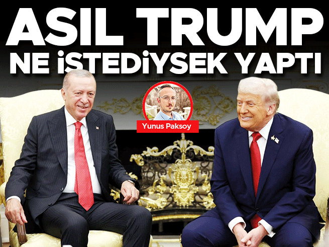 Trump’tan Türkiye’ye Övgü: Ne İstediysek Yaptı