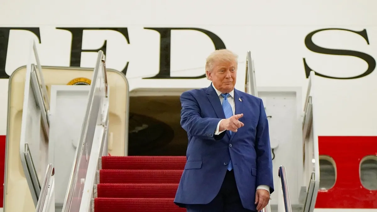Trump'ın 'Uçan Beyaz Saray'ı Ankara'ya geliyor