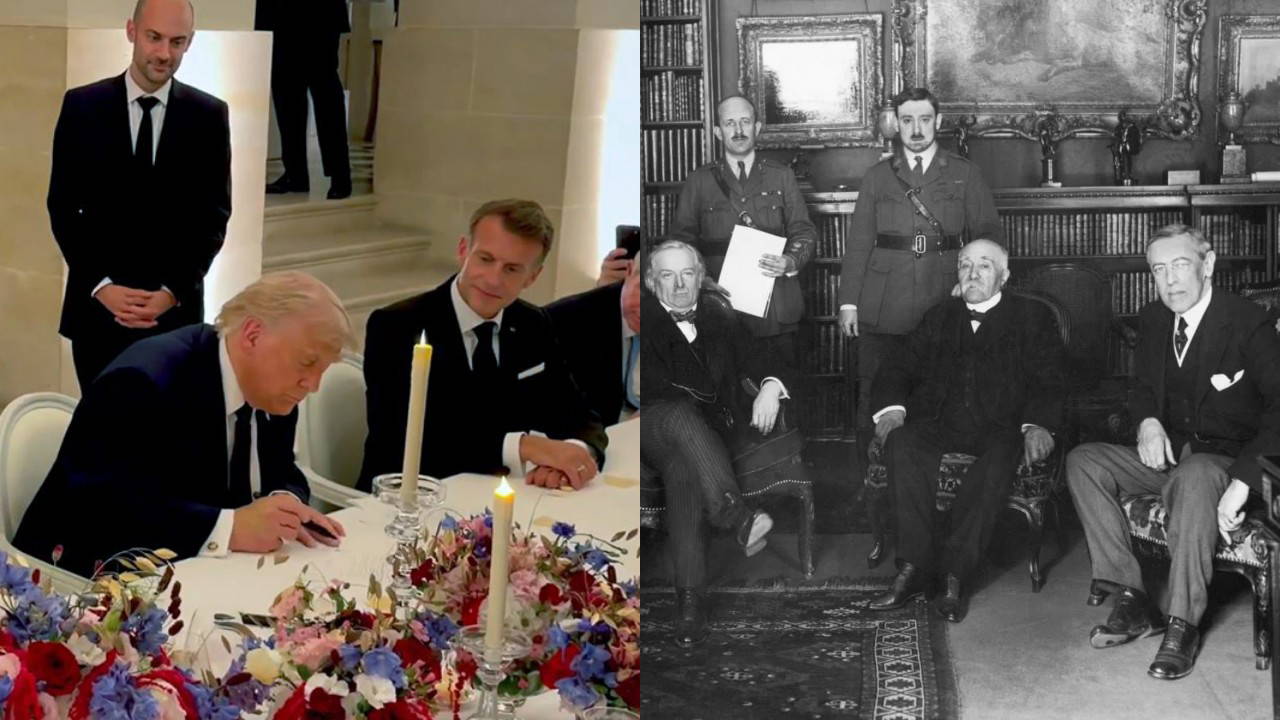 Trump ve Wilson arasındaki 107 yıllık paralellik: Aynı salonda yeni anlaşma