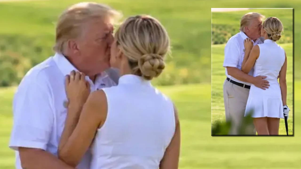 Trump'ın Yardımcısını Öptüğü İddia Edilen Fotoğraf Yapay Zeka Şüphesiyle Tartışılıyor