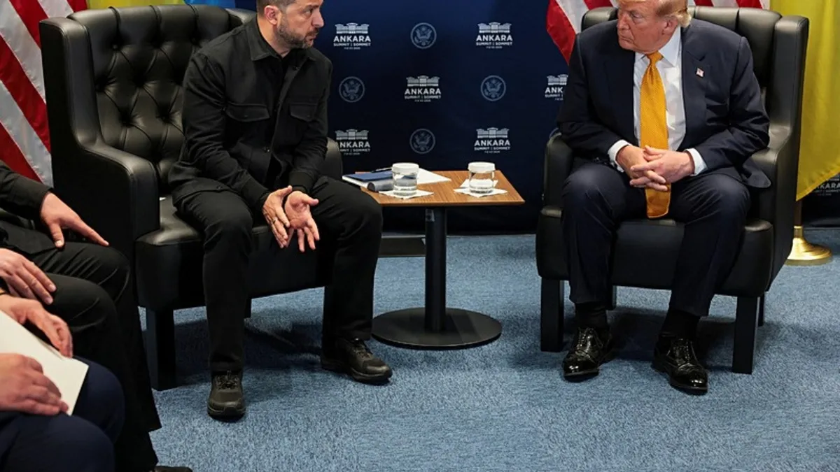 Trump ve Zelenskiy Ankara'da buluştu: Erdoğan'a övgü yağdı