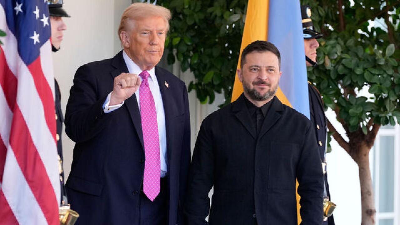 Trump'tan Zelenskiy'ye savaşı bitirme çağrısı
