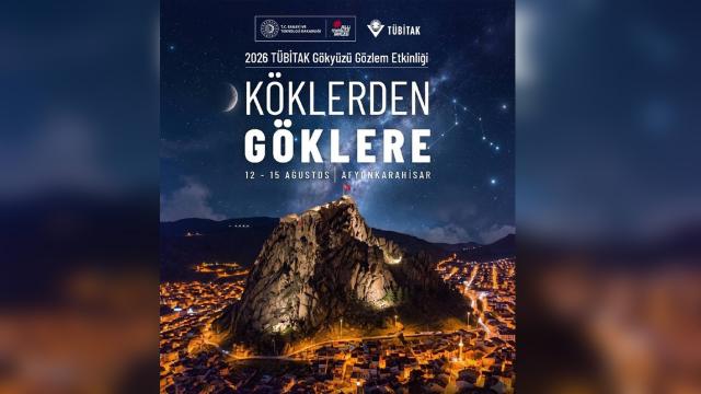 TÜBİTAK Gökyüzü Gözlem Etkinliği Afyonkarahisar'da