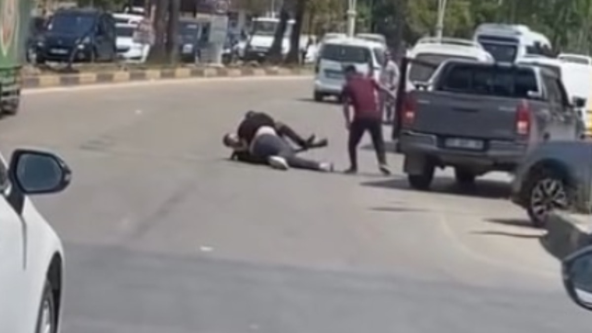 Tüfekli magandalar kamyonet sürücüsüne kabus yaşattı