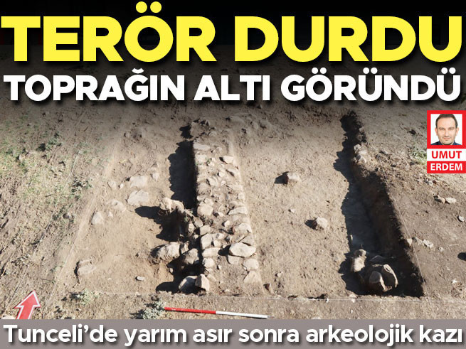 Tunceli'de 50 Yıl Sonra Arkeolojik Kazı: Güvenlik Ortamı Tarihi Gün Işığına Çıkardı