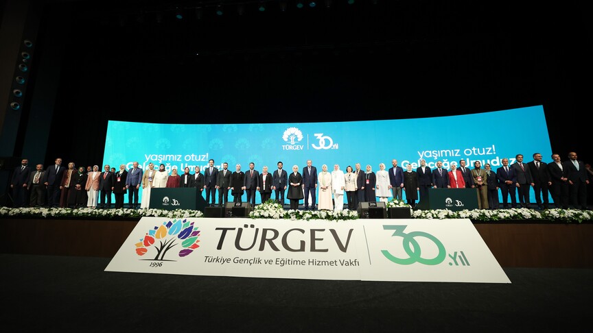 TÜRGEV 30. Kuruluş Yıl Dönümünü Haliç'te Kutladı