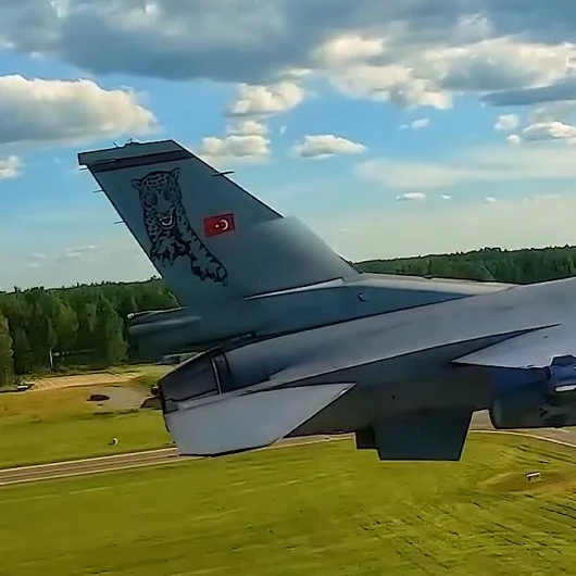 Türk F-16'ları NATO için Estonya'da Görevde