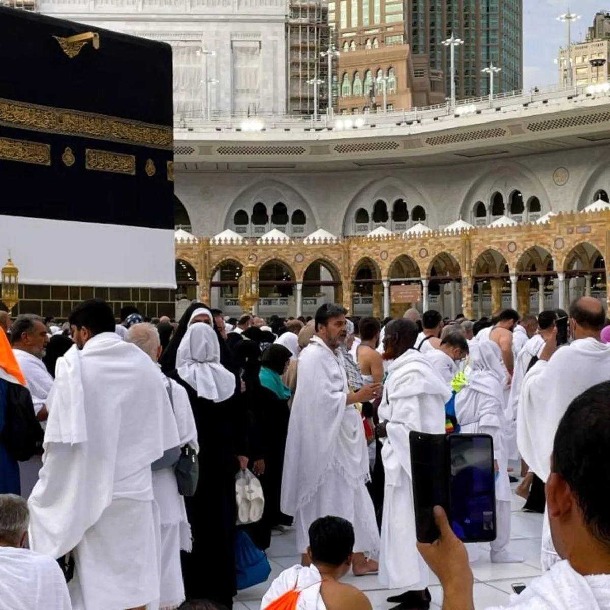 Türk hacı adayları Arafat'a intikal etmeye başladı