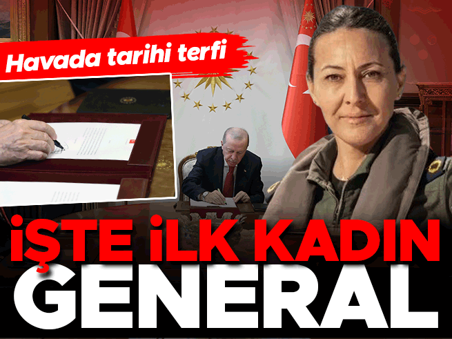 Türk Hava Kuvvetleri'nde ilk kadın general: Albay Özlem Karapınar