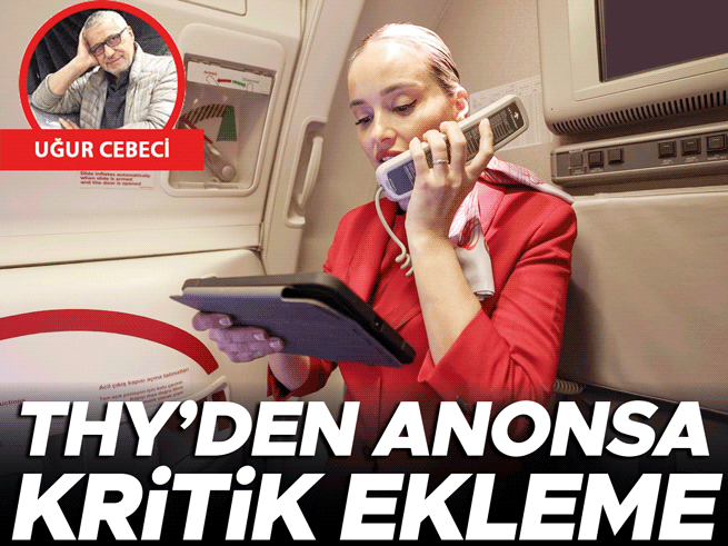 Türk Hava Yolları'nda Tuvalet İkaz Anonsu Artık Yapılıyor
