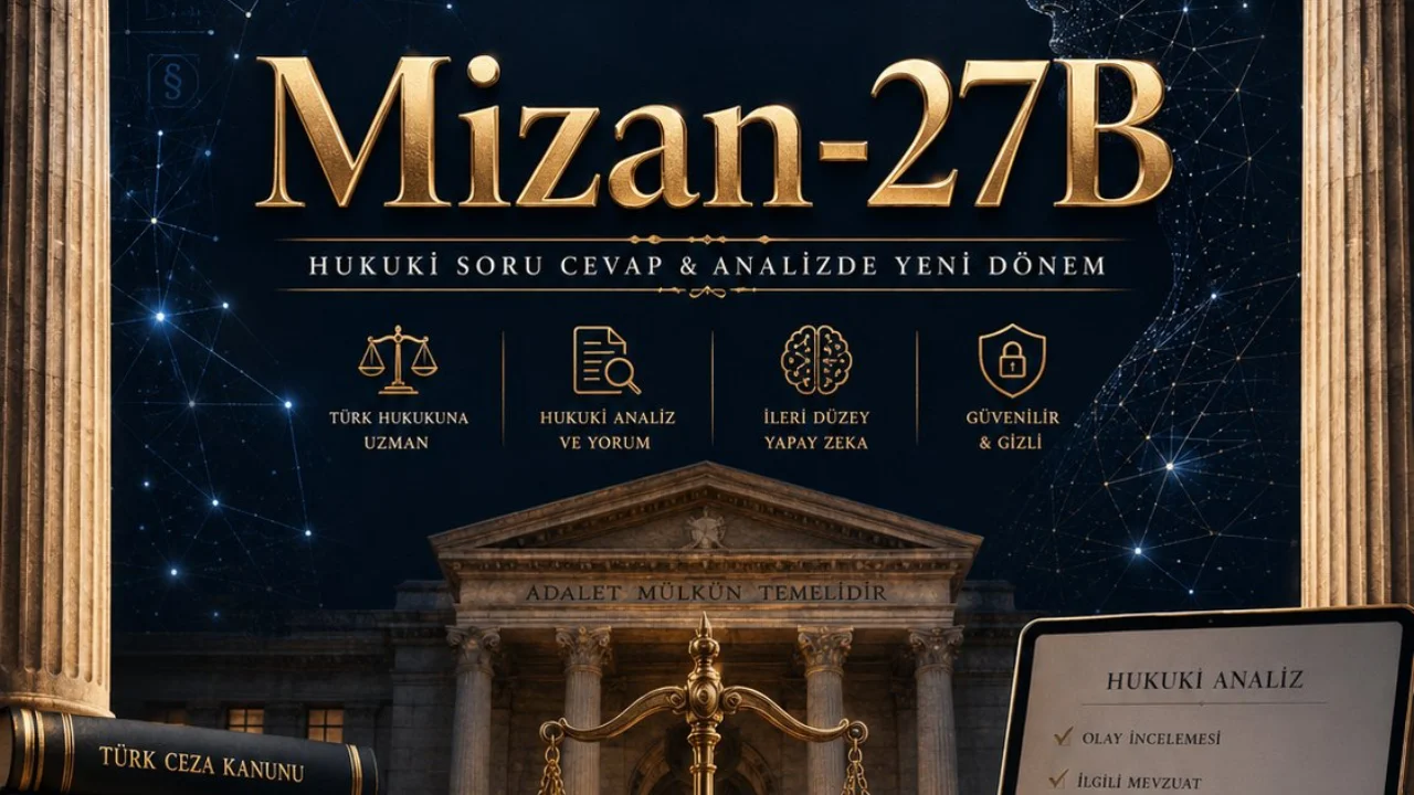 Türk Hukukuna Özel Yerli Yapay Zeka Mizan-27B Açık Kaynak Olarak Yayınlandı