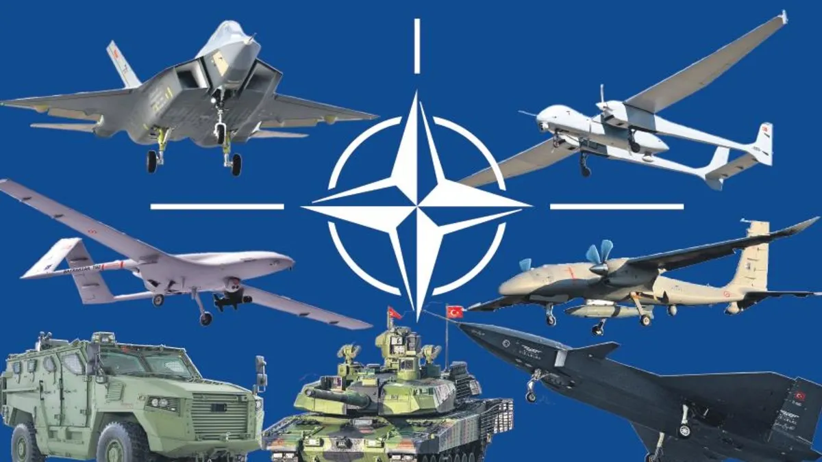 Türk savunma şirketleri NATO zirvesinde 4 trilyon dolarlık pastaya ortak olacak