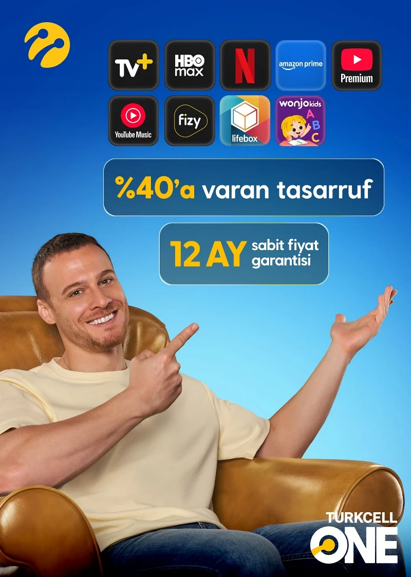 Turkcell One: Tüm dijital abonelikler tek pakette, tek faturada