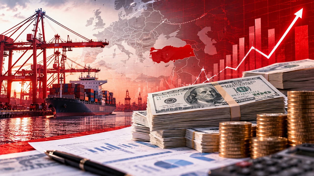 Türkiye'nin 1 Yıllık Dış Borç Yükü 243,3 Milyar Dolar