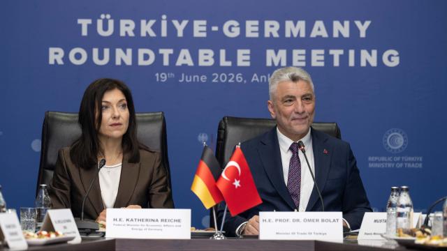Türkiye-Almanya JETCO 6. Dönem Toplantısı Ankara'da Yapıldı