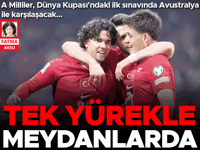 Türkiye-Avustralya maçı meydanlarda dev ekranlarla izlenecek