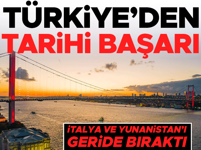 Türkiye dünyanın en çok ziyaret edilen 4. ülkesi oldu