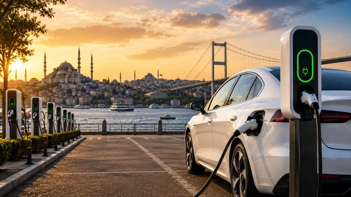 Türkiye'de elektrikli araç şarj soketi sayısı 45 bini geçti