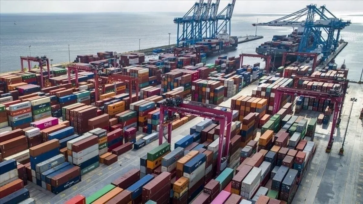 Türkiye'nin yıllık ihracatı 278,6 milyar dolarla rekor kırdı